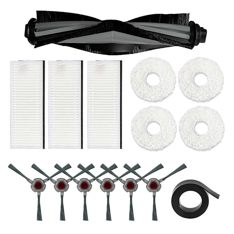 For Ecovacs Deebot Ozmo N9+ Mop Robot Side Main Brush Filter Mop Pad