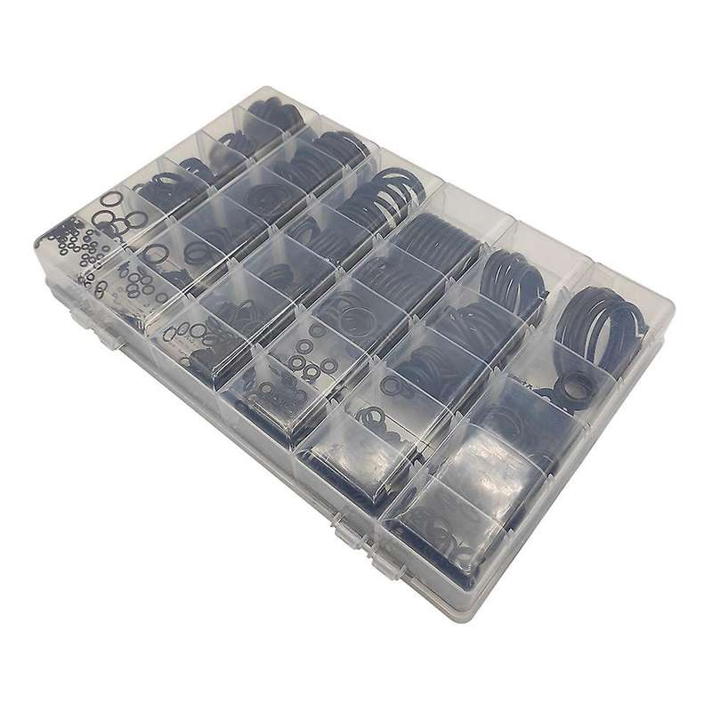 1225pcs Nitrile Rubber O Ring Kit O Rings Assortment Kit Set