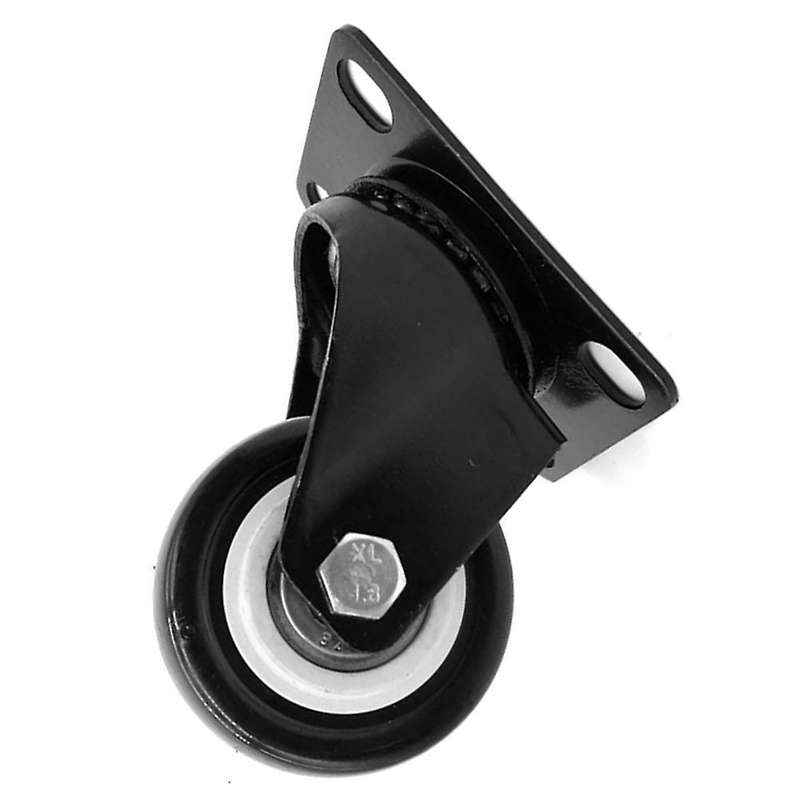 4 Pcs Swivel Caster Wheels 2 Inch Polyurethane Total Capacity 300lbs