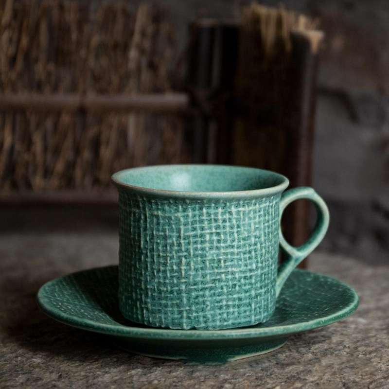 Japanese Classic Vintage Cup and Saucer Ceramics Simple Tea Sets 2