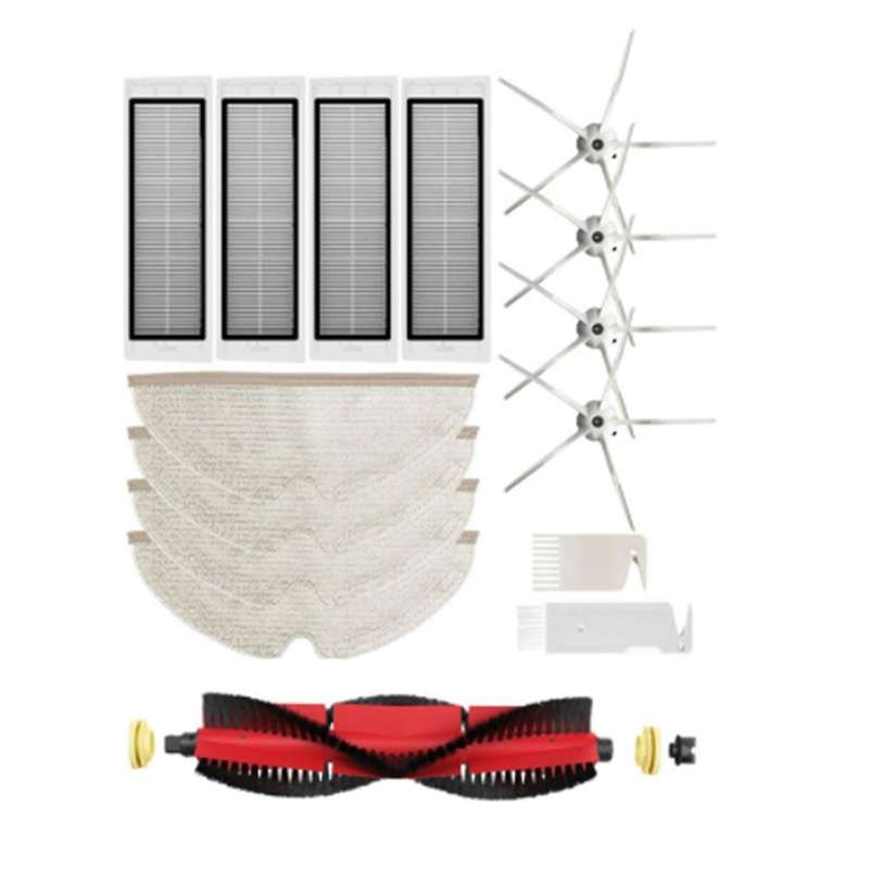 1set Main Side Brush Hepa Filter Mop Cloth for Xiaomi Roborock S5 S50