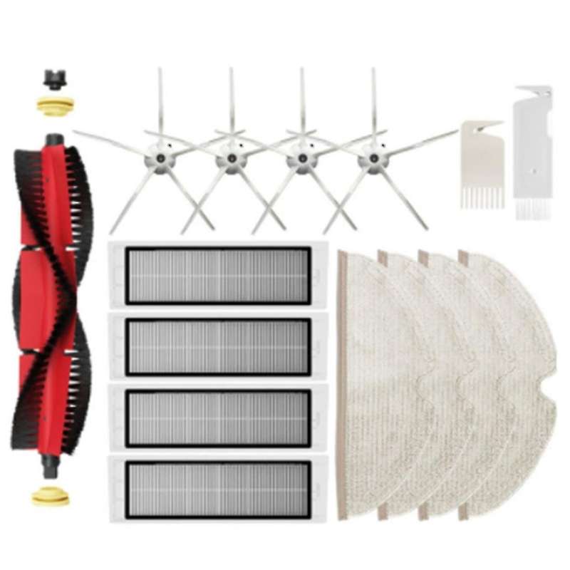 1set Main Side Brush Hepa Filter Mop Cloth for Xiaomi Roborock S5 S50