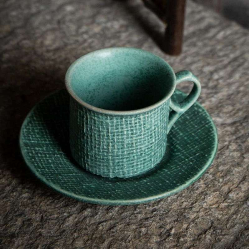 Japanese Classic Vintage Cup and Saucer Ceramics Simple Tea Sets 1