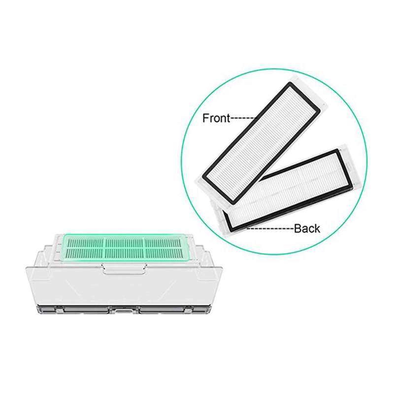 For Xiaomi Roborock S7 T7s Plus Mop Rag Hepa Filter Side Brush Parts