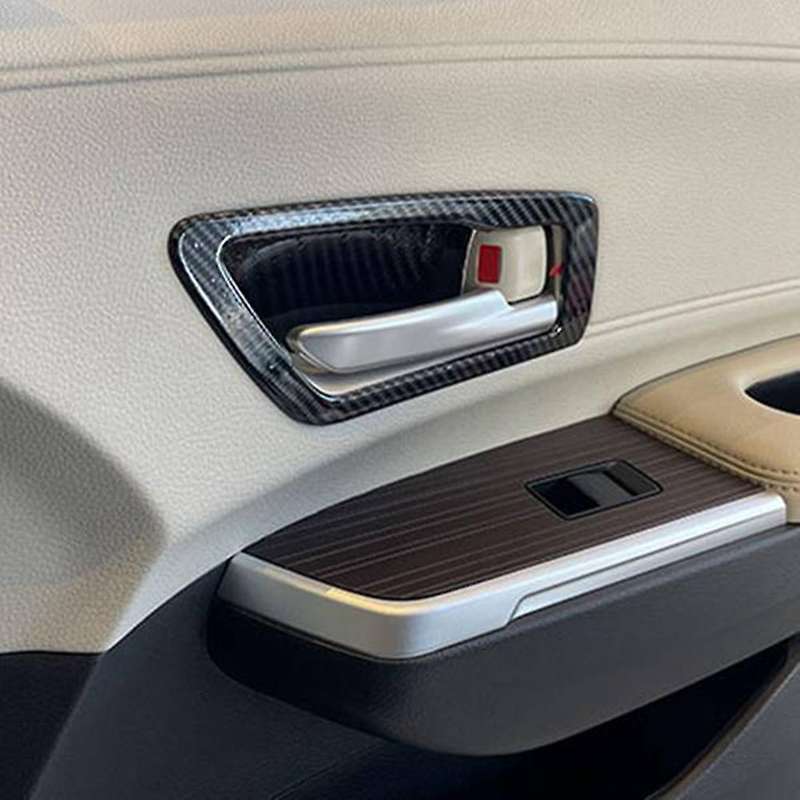 For Toyota Sienna Xl40 2021 2022 Carbon Fiber Car Inner Door