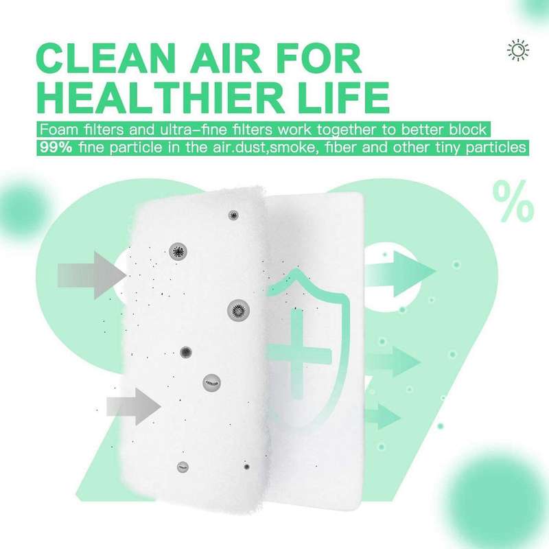 12 Reusable Filter Slot + 12 Disposable Ultra-fine Filters