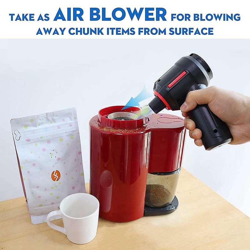 3-in-1 Computer Vacuum, Handheld Vacuum Cleaner Cordless Rechargeable