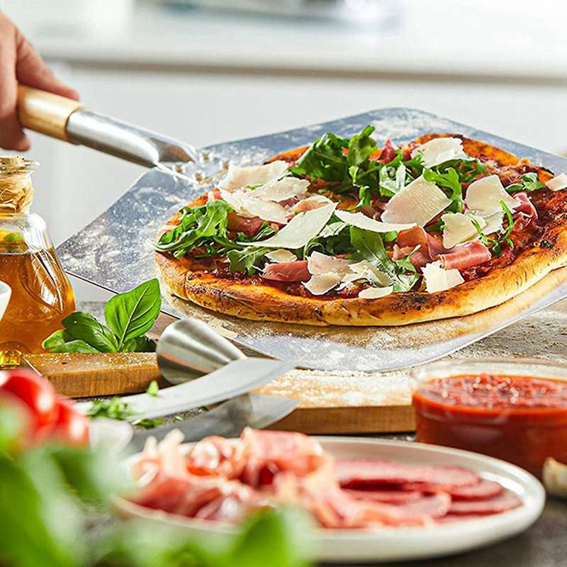Pizzaschieber,pizzaschaufel Aus Rostfreiem Aluminium (90cm)