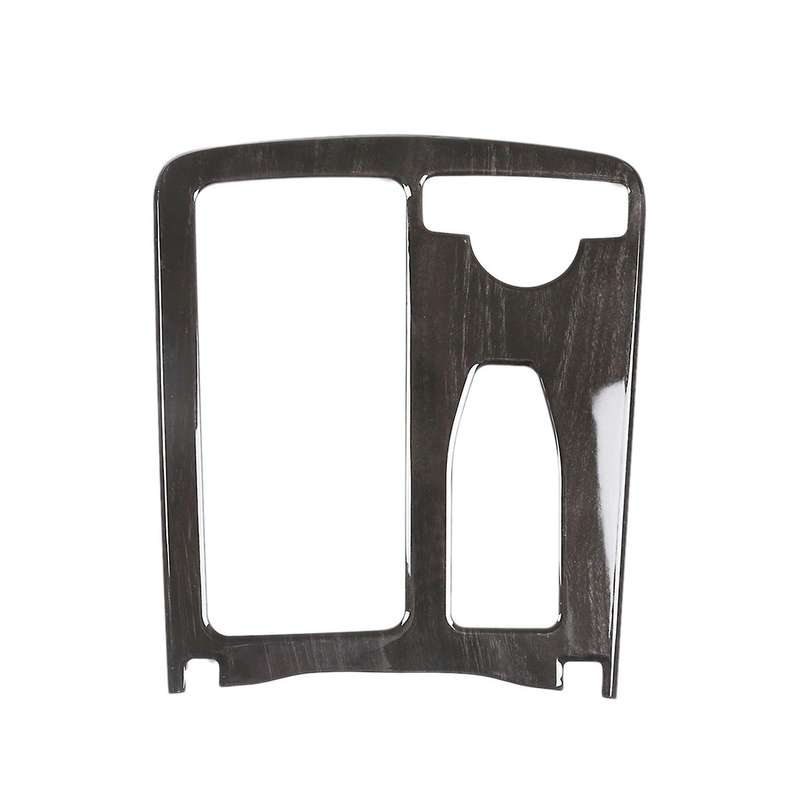 For Mercedes Benz C Class Black Wood Grain Gear Shift Panel Cover