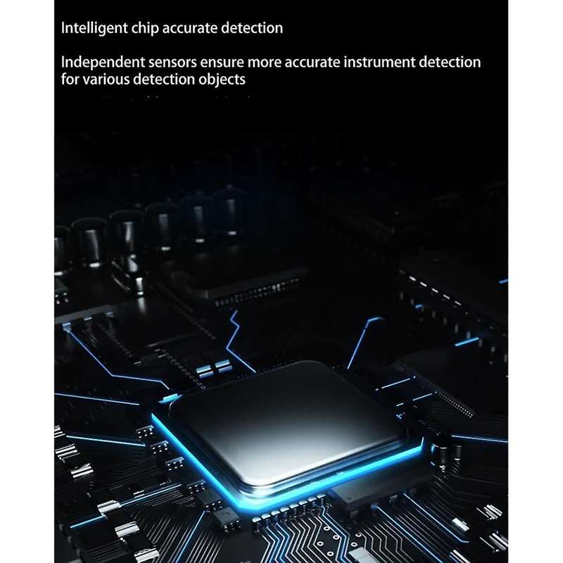 Detector Led Display Co Co2 Hcho Temperature Humidity Monitor
