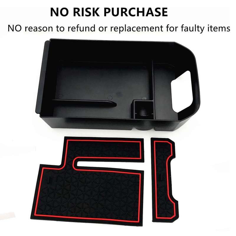 Center Console Storage Armrest Box Organizer for Toyota Rav4 19-20