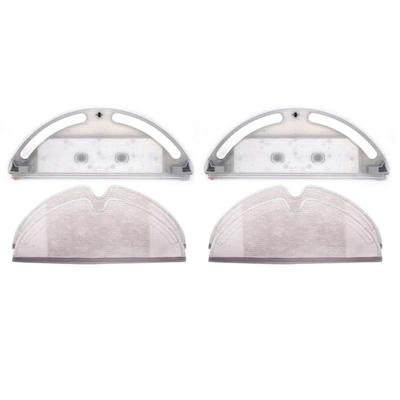 2x Water Tank + Mop Cloth for Xiaomi Mi Roborock S50 Vacuum Cleaner