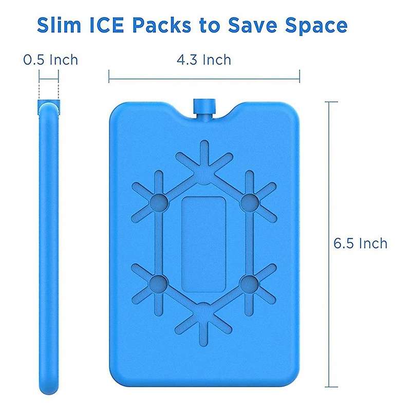 Ice Packs for Lunch Box - Long-lasting Cool Packs for Coolers, 16pack