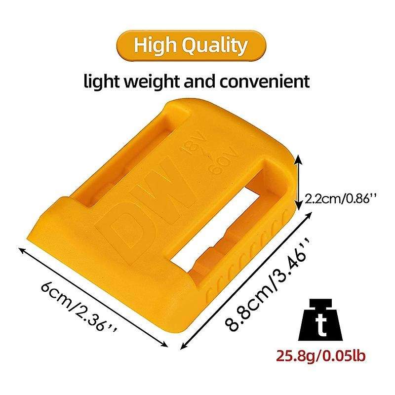 10 Pack Battery Holder for Dewalt 20v / 60v Battery Mounts/hanger
