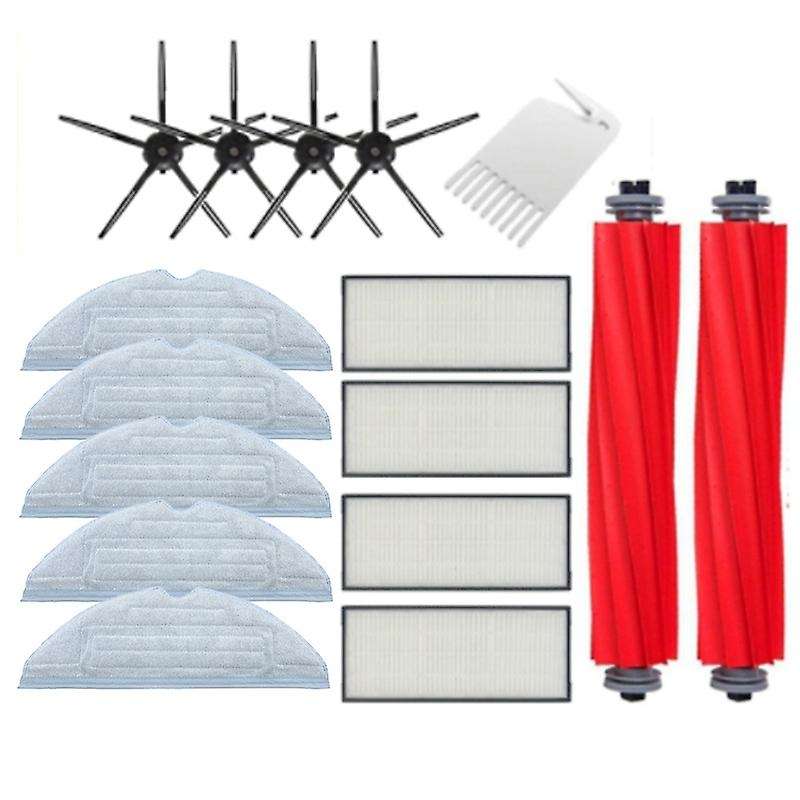 Main Brush Hepa Filter Mop Pad for Xiaomi Roborock S7 T7s T7s Plus,a