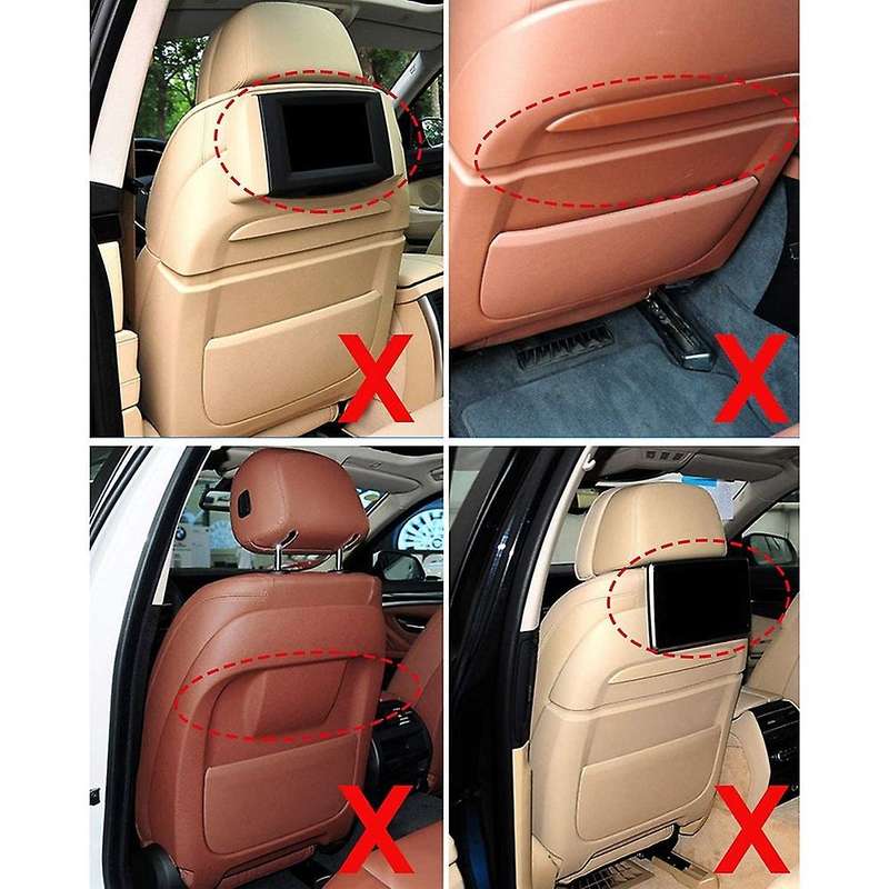 Seat Backrest Pocket Cover for Bmw 5/7 Series F10 F11 F07 F01 Beige