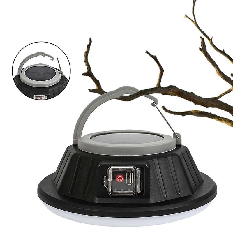 Solar Camping Light Portable Rechargeable Tent Light for Camping