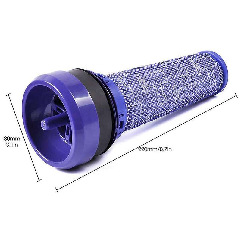 3pcs Washable Pre Dust Filter Vacuum Cleaner Filters Hepa Parts