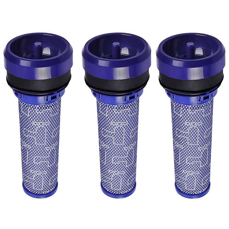 3pcs Washable Pre Dust Filter Vacuum Cleaner Filters Hepa Parts
