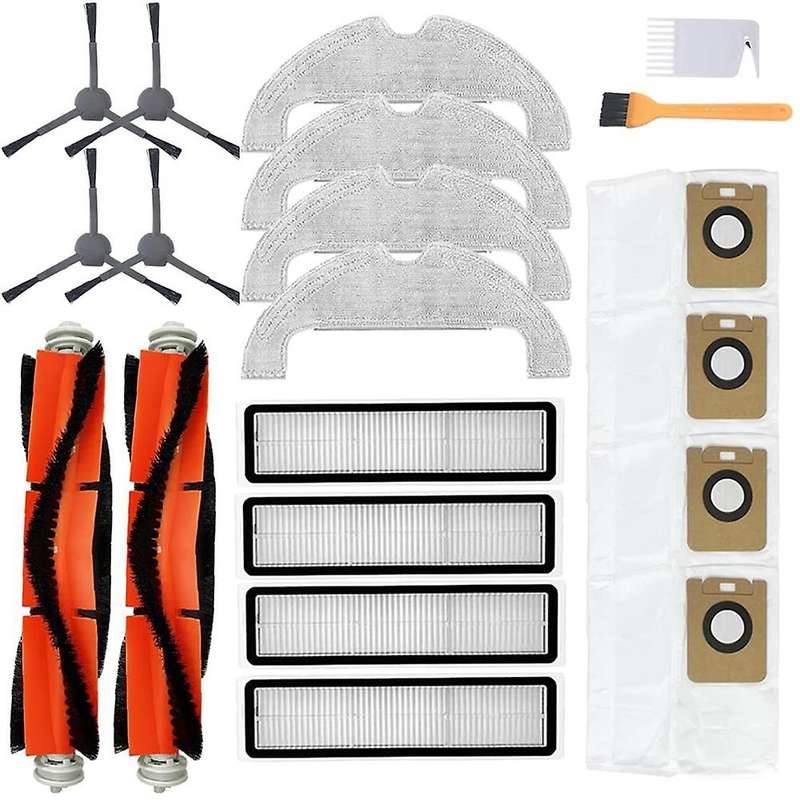 For Dreame Bot Z10 Pro L10 Plus Vacuum Cleaner Main Brush Mop Cloth