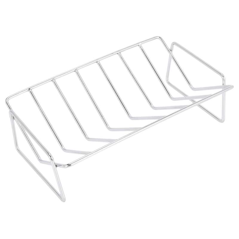 Bbq Rib Rack Grilling Rib Rack for Smoking,stainless Steel Roast Rack