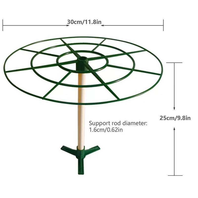 5pcs Round Plant Support Frame Vegetable Strawberry Stand Scalable