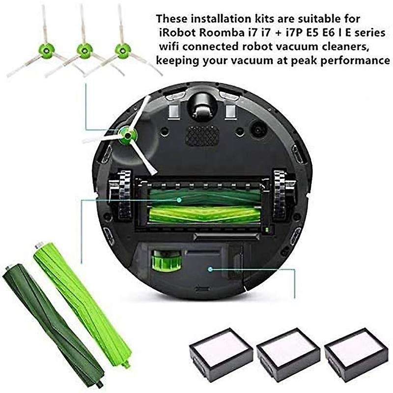 Replacement Parts for Irobot Roomba I7 I7+ I6+ I8 I3+/plus E5 E6 E7