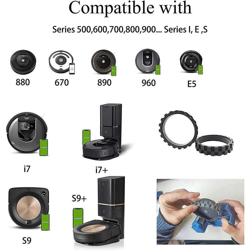 Replacement Parts for Irobot Roomba I7 I7+ I6+ I8 I3+/plus E5 E6 E7