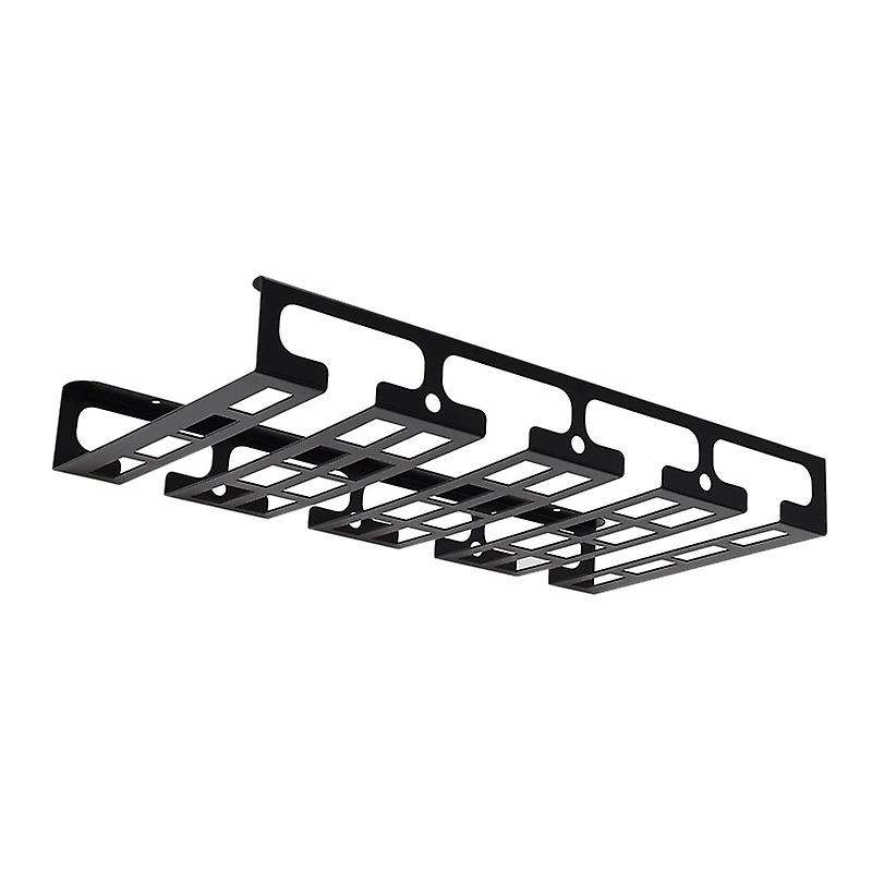 Wine Glass Rack Under Shelf,glassware Hanger for Kitchen,bar,etc