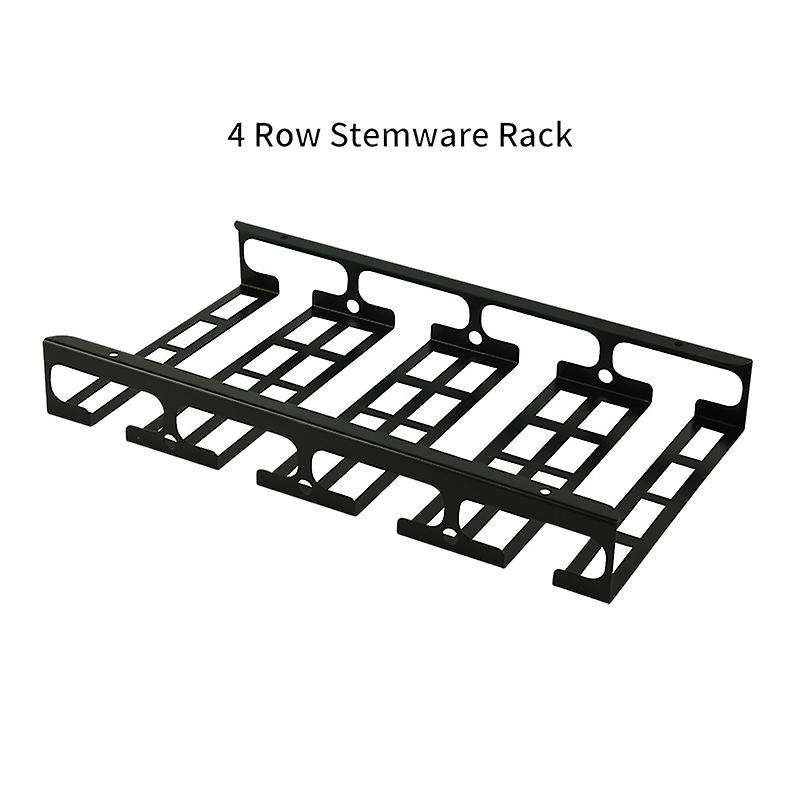 Wine Glass Rack Under Shelf,glassware Hanger for Kitchen,bar,etc