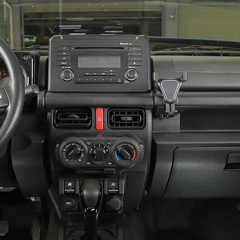 Car Mobile Phone Holder for Suzuki Jimny Jb74 Jb64 2019-2022,black
