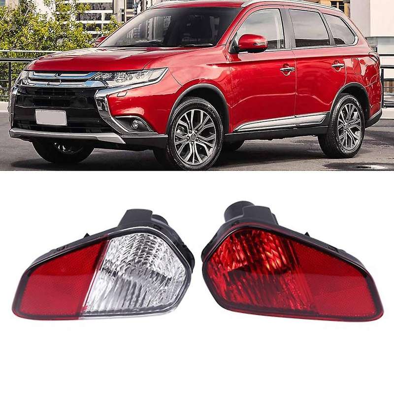 Right Rear Bumper Reflector Taillights for Mitsubishi Outlander 15-20