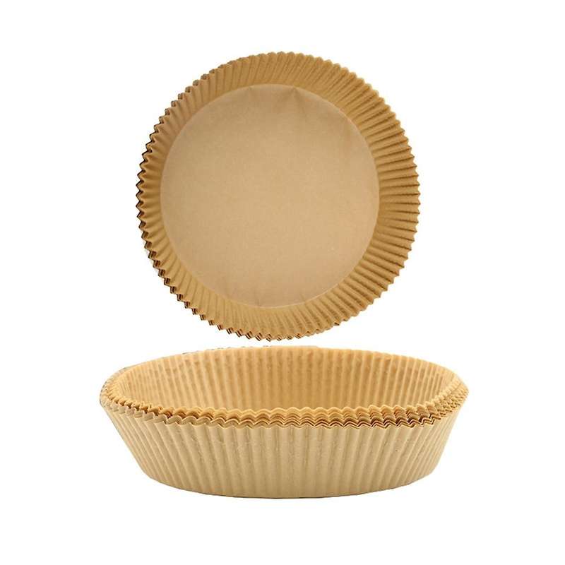 150pcs 20cm Air Fryer Disposable Paper Liner Non-stick Mat Parchment