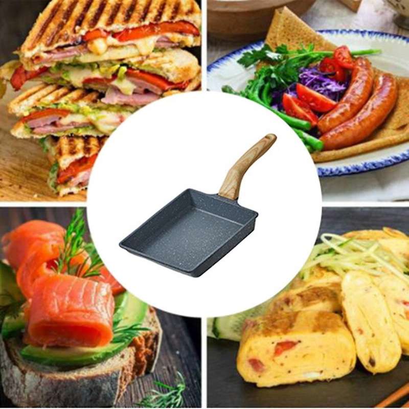 Frying Pan Tamagoyaki Non-stick Pancake Kitchen Breakfast Maker-b