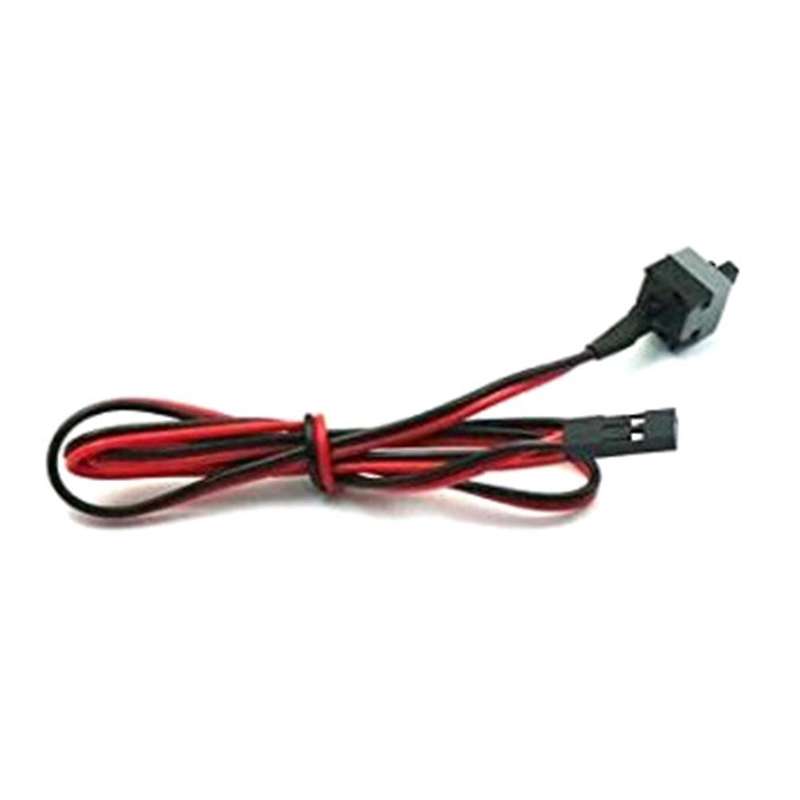 Sw Pc Power Cable On/off Push Button Atx Computer Switch Wire 50cm