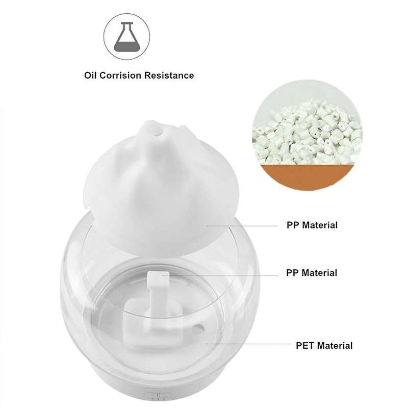 Aroma Diffuser 400ml Mountain View Essential Oil Humidificador(white)
