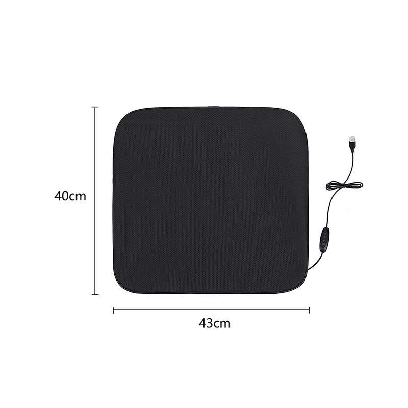 Universal Car Usb Cooling Seat Cover,4 Built-in 3d Fan for Car Home