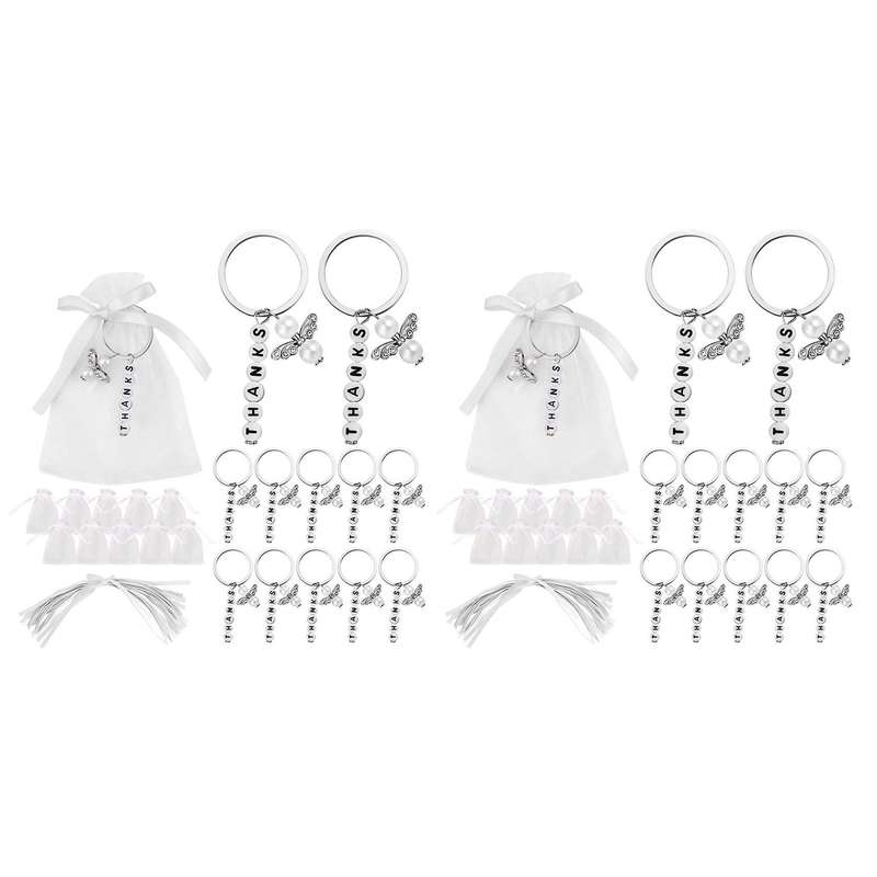 20 Stze Gastgeschenke Taufe, Gastgeschenke Schlsselanhnger