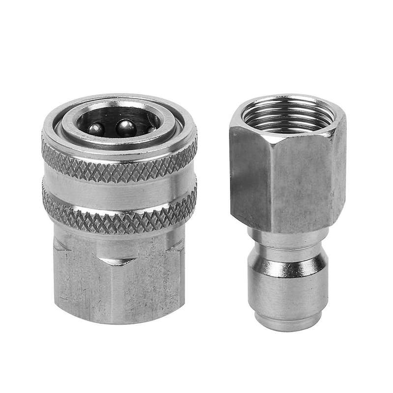 Stainless Steel Pressure Washer Adapter Set G3/8 Inch