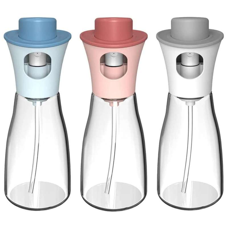 3 Pieces Oil Spray Bottle Olive Oil Sprayer for Cooking Barbecue
