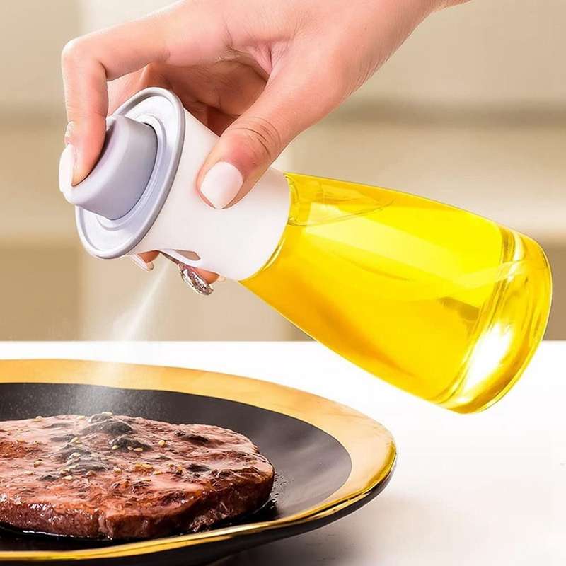 3 Pieces Oil Spray Bottle Olive Oil Sprayer for Cooking Barbecue