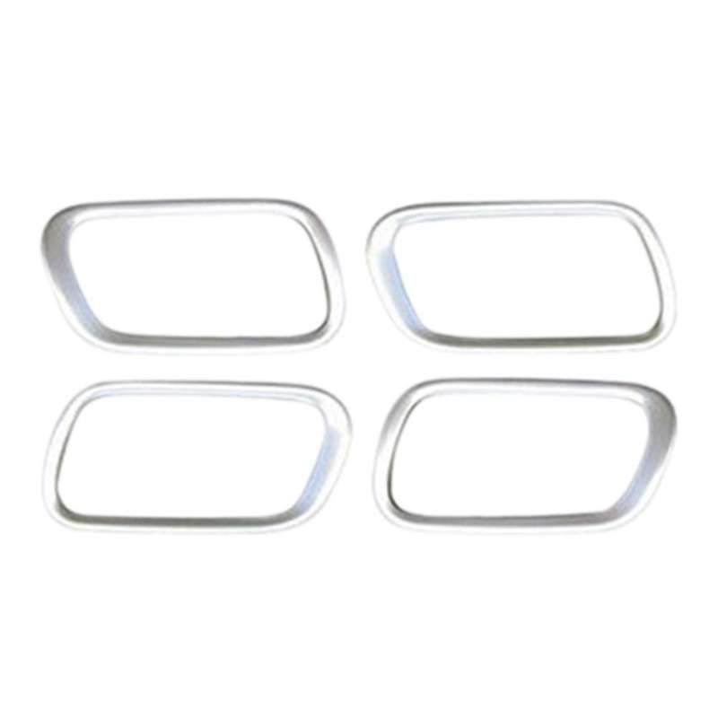 Car Inner Door Bowl Handle Decorative for Toyota Aqua Mxp 2021 Silver
