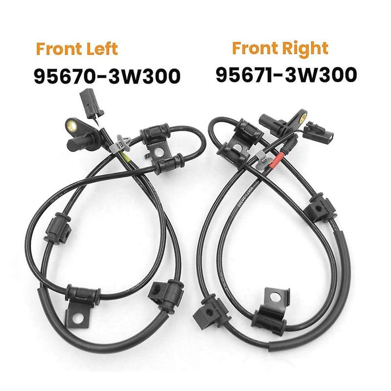 2pcs Front/left&right Abs Wheel Speed Sensor for Kia Sportage 11-16