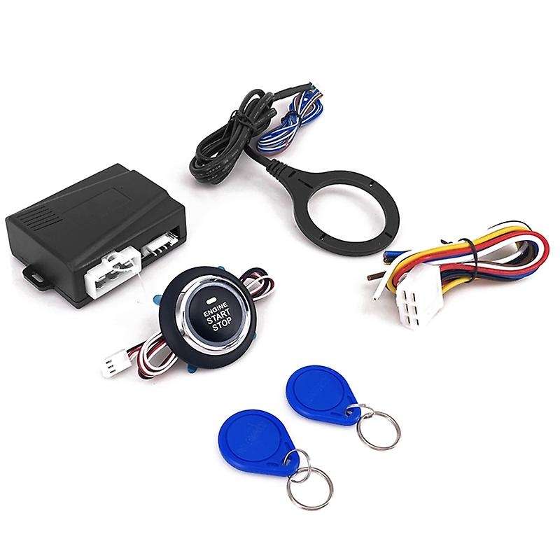 Smart Rfid Car Alarm System with Remote Keyless Go Entry System