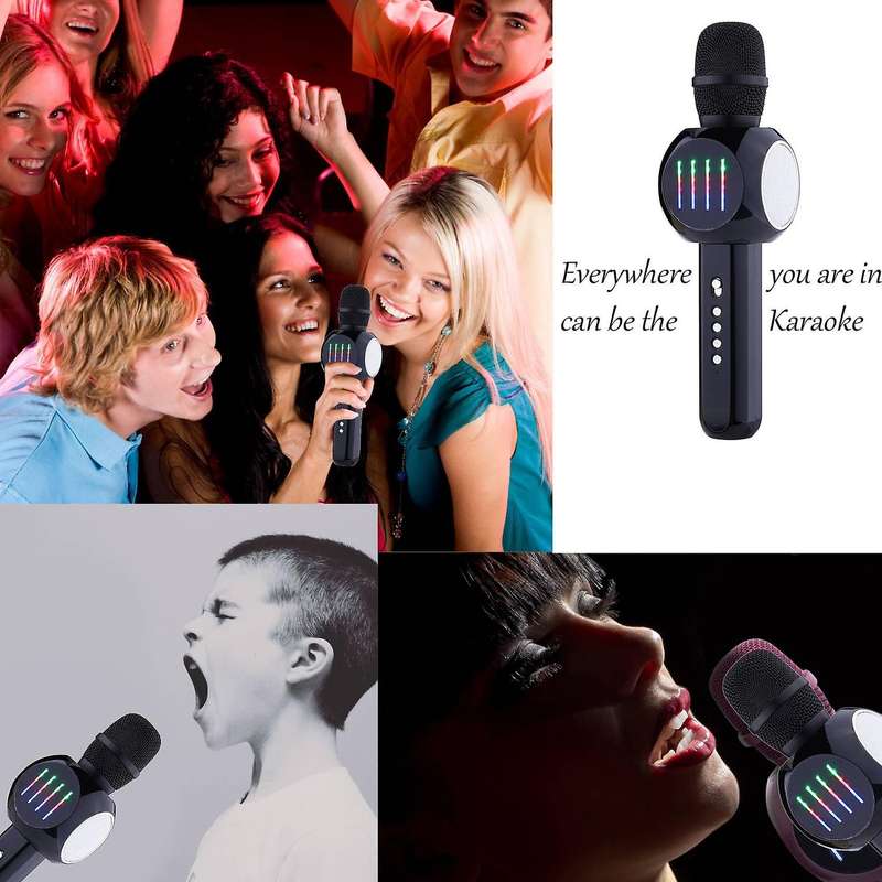 Wireless Handheld Microphone Used for Singing, Party Karaoke
