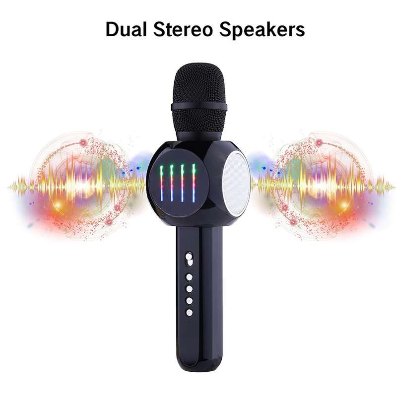 Wireless Handheld Microphone Used for Singing, Party Karaoke
