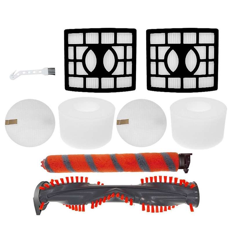 Roll Brush and Foam & Felt & Hepa Filter for Shark Nv680/800 Cleaner