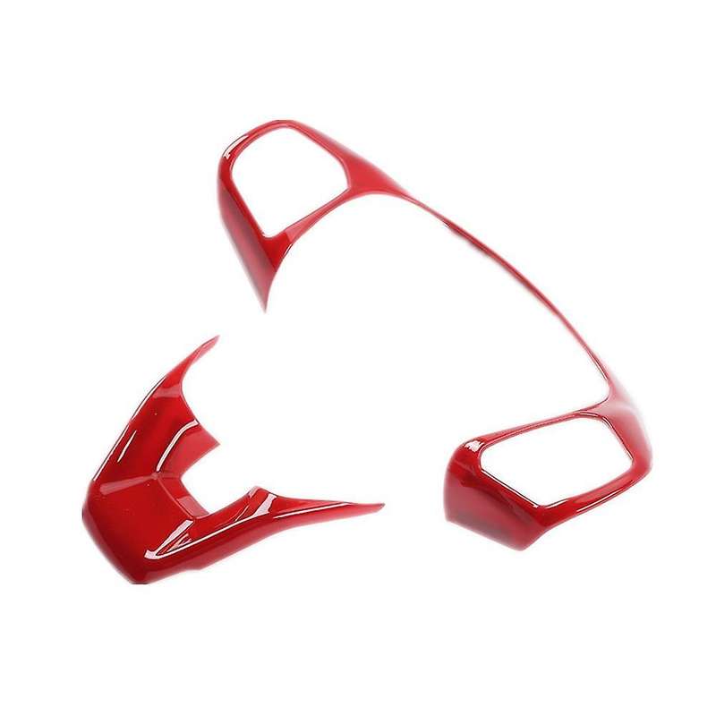 Steering Wheel Panel Trim Cover for Ford Bronco Sport 2021 2022,red