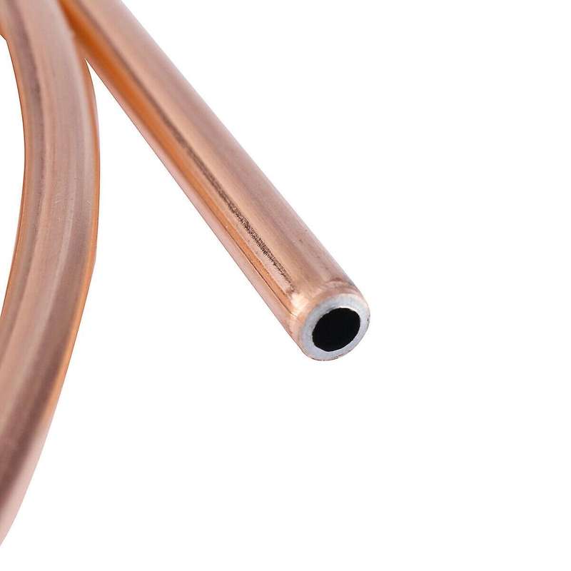 Copper Nickel Brake Kit 1/4inch Od 25 Ft Coil Roll Tube & 16 Pcs Nut