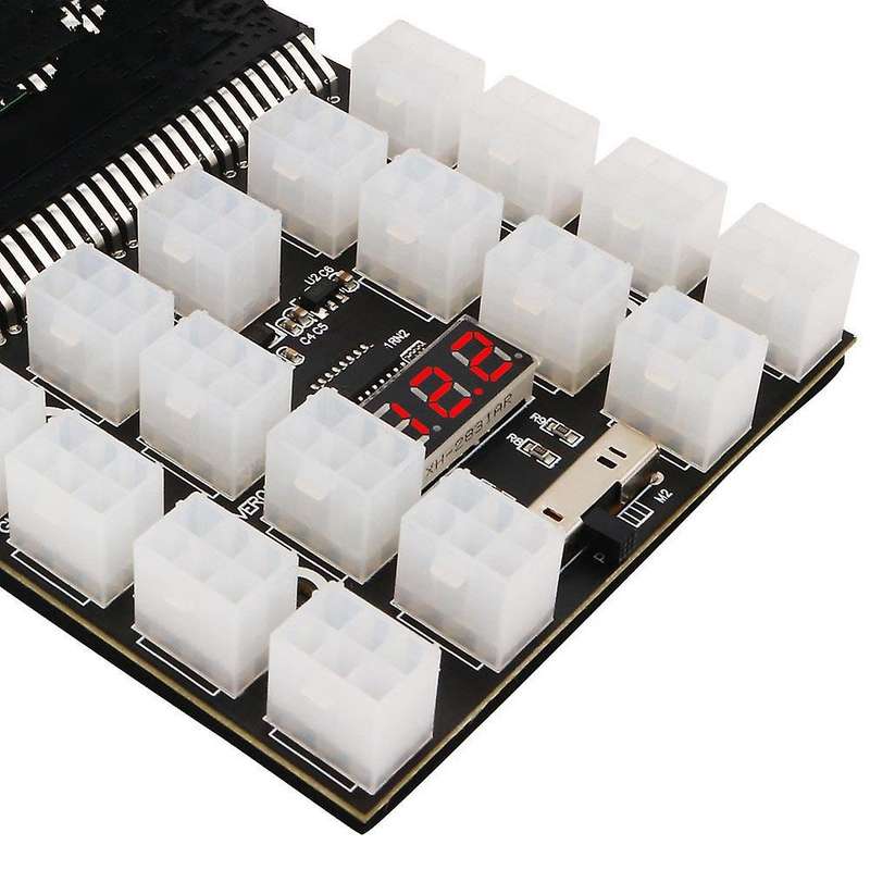 Server Adapter Board 64pin to 17 6pin Power Board Graphics
